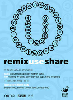 Remix, Use, Share la Street Delivery