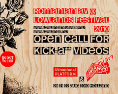 AVmotional cauta proiecte romanesti pentru Lowlands Festival 2010