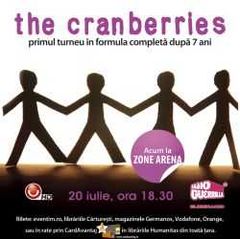 Concertul Cranberries se muta la Zone Arena