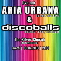 Concert Discoballs si Aria Urbana