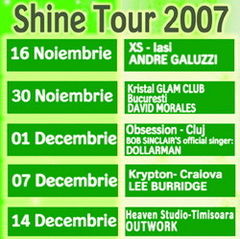 Turneul Heineken Shine Tour 2007