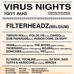Filterheadz vin la Virus Nights intre Mamaia si Navodari weekendul urmator