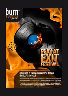 Burn Studios trimite un DJ roman in Serbia, la Exit Festival