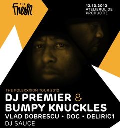 DJ Premier si Bumpy Knuckles in Bucuresti