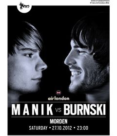 M A N I K si Burnski mixeaza in Studio Martin din Bucuresti