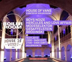 Modeselektor DJ Set at House of Vans x Boiler Room Berlin (video)