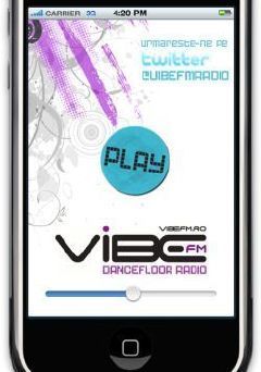 Aplicatia Vibe FM pentru iPhone - numarul 1 in iTunes Stores