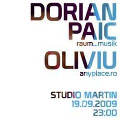 BF Concurs: Invitatii la Dorian Paic in Studio Martin