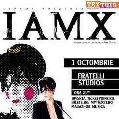 IAMX vor canta pentru prima data la Bucuresti pe 1 Octombrie