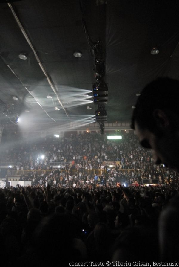 concert tiesto la polivalenta, 2007